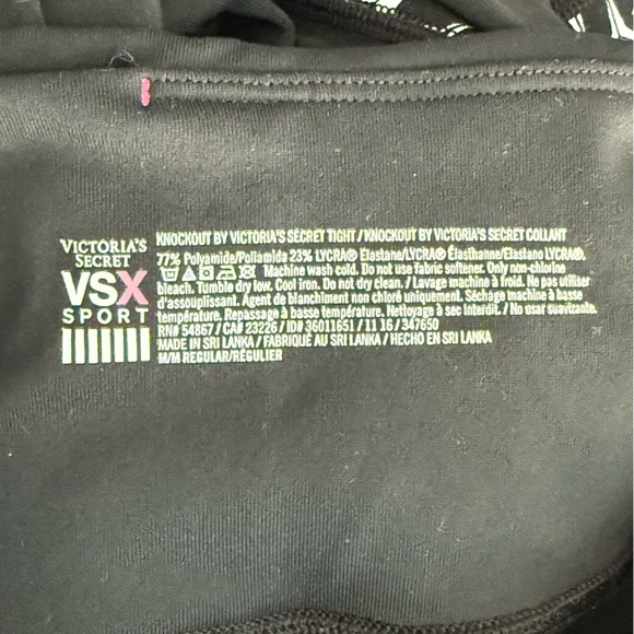 Victoria's Secret Sport Knockout Tight Leggings Sz M - Picture 10 of 11